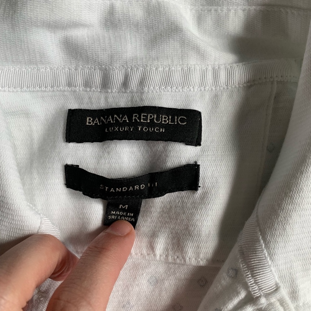 FLASH SALE Grey Print & Orange Polo Banana Republic Bundle - Picture 6 of 6